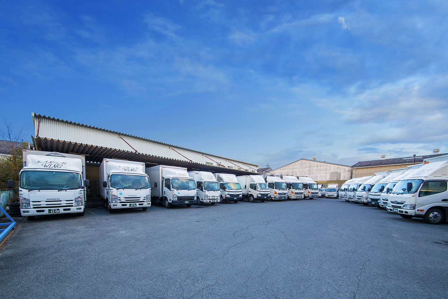 物流の品質アップを考えています。